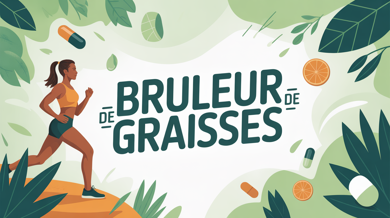image bruleur de graisses silhouette sportive dans nature
