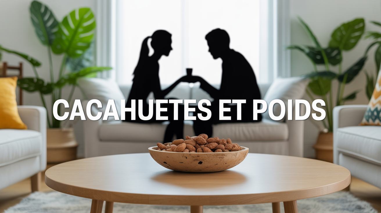 cacahuetes nature sur table basse moment convivial sante