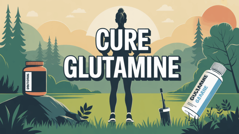Silhouette sportive cure glutamine supplement nature