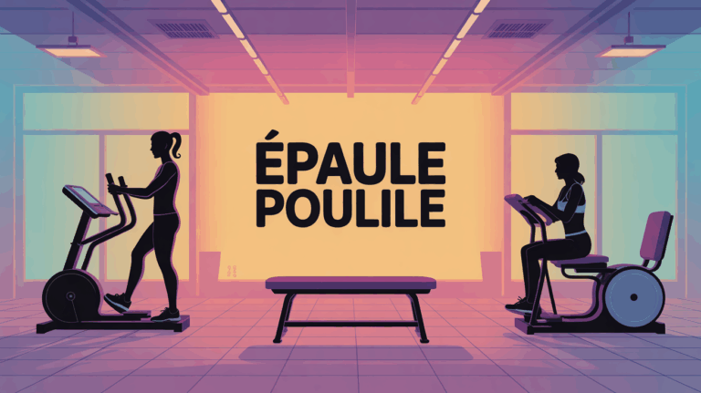 salle de sport, banc poulie universelle, epaule poulie