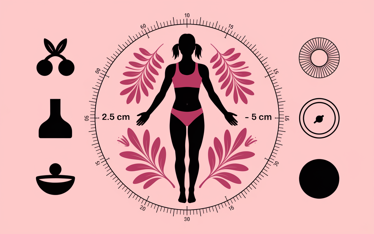 Ruban autour taille perte cm alimentation exercice