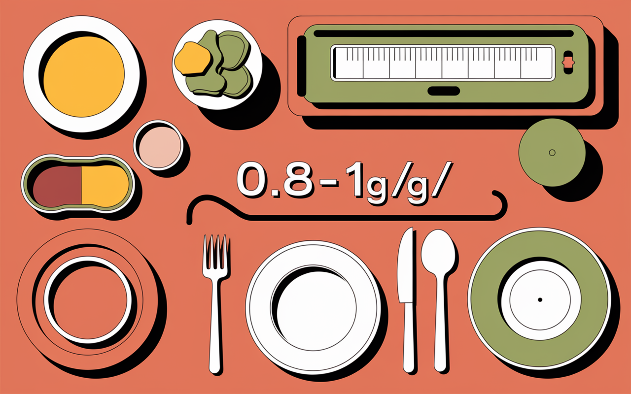 Perte de muscle protocoles alimentaires réduction quantités