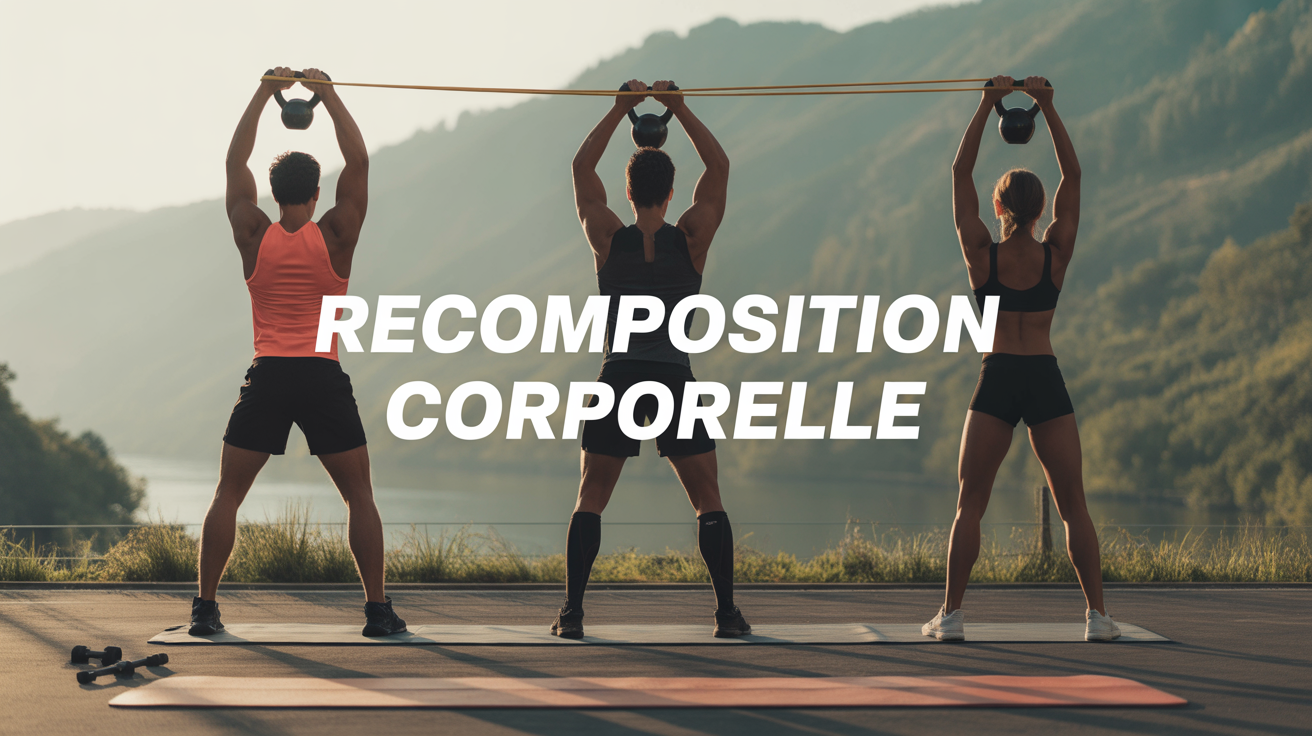 recomposition corporelle groupe mixte musculation extérieur