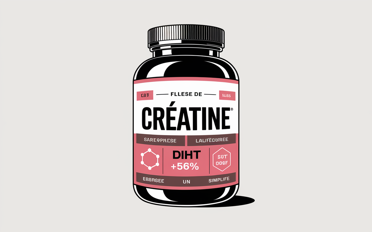schema dht creatine hausse cheveux