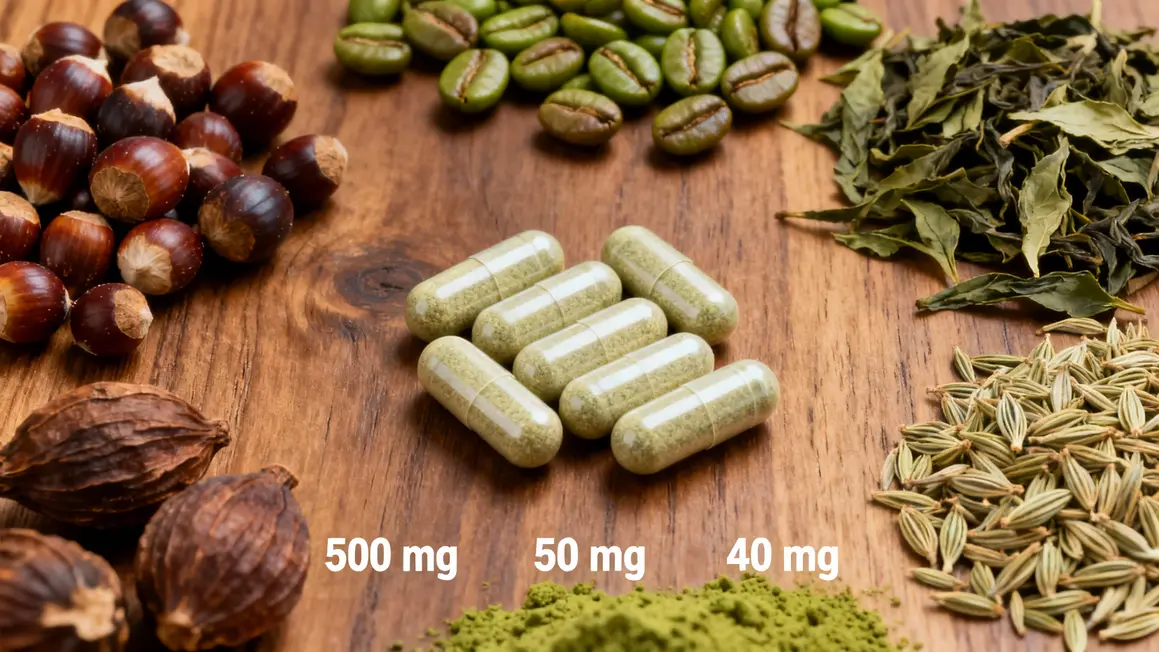 miniweight, ingrédients naturels guarana café vert matcha capsules