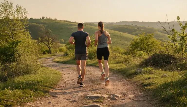 Affinement des cuisses marche ou course panorama