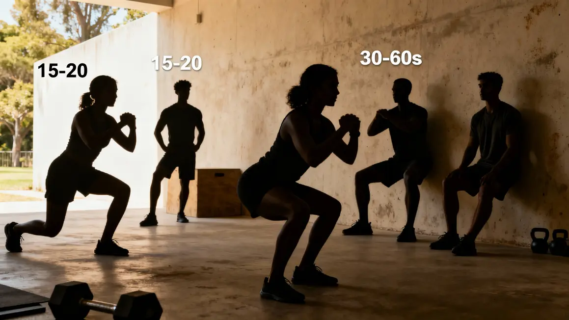 Meilleurs exercices affinement cuisses squats chaise