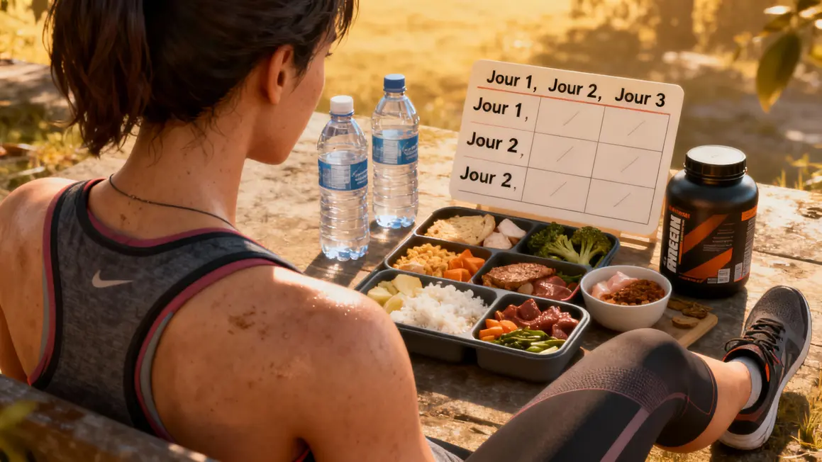 Planification repas phase attaque Dukan sportifs