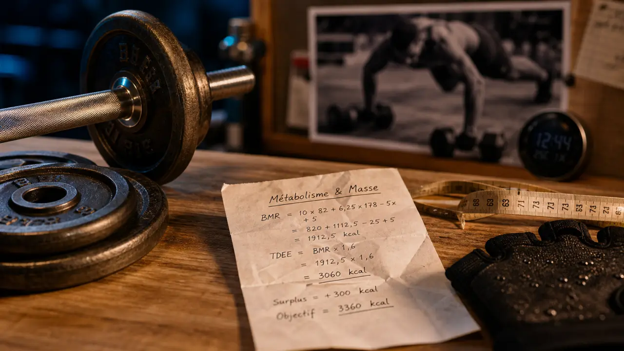 Métabolisme et musculation : baisse de masse musculaire et calories