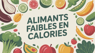 assiette variée aliments faibles en calories