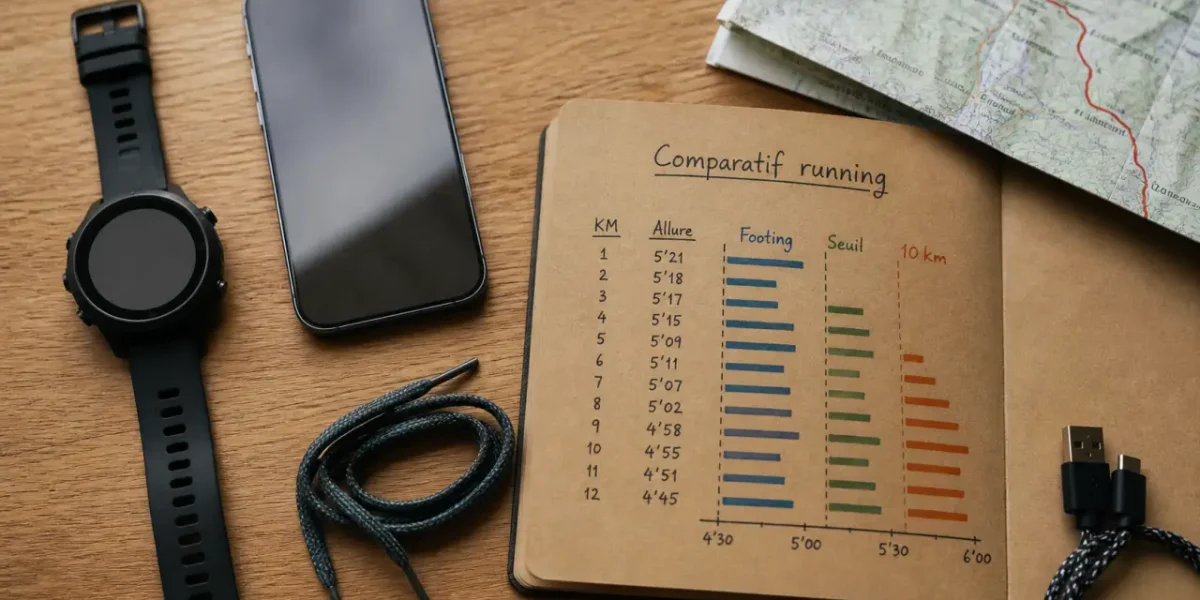 comparatif montre running : montre GPS, fonctions et budget