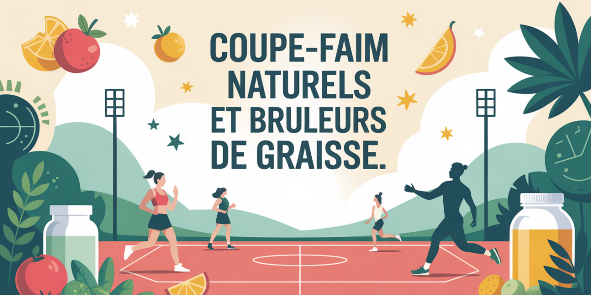 Coupe-faim naturels et brûleurs de graisse sur terrain de sport