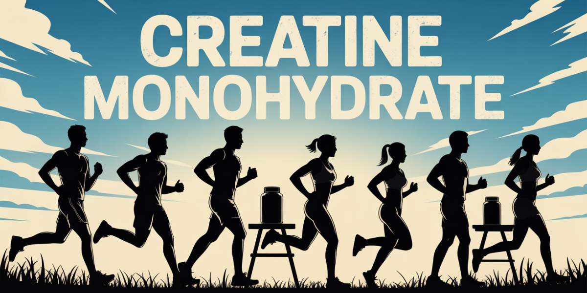 creatine monohydrate en plein air avec sportifs