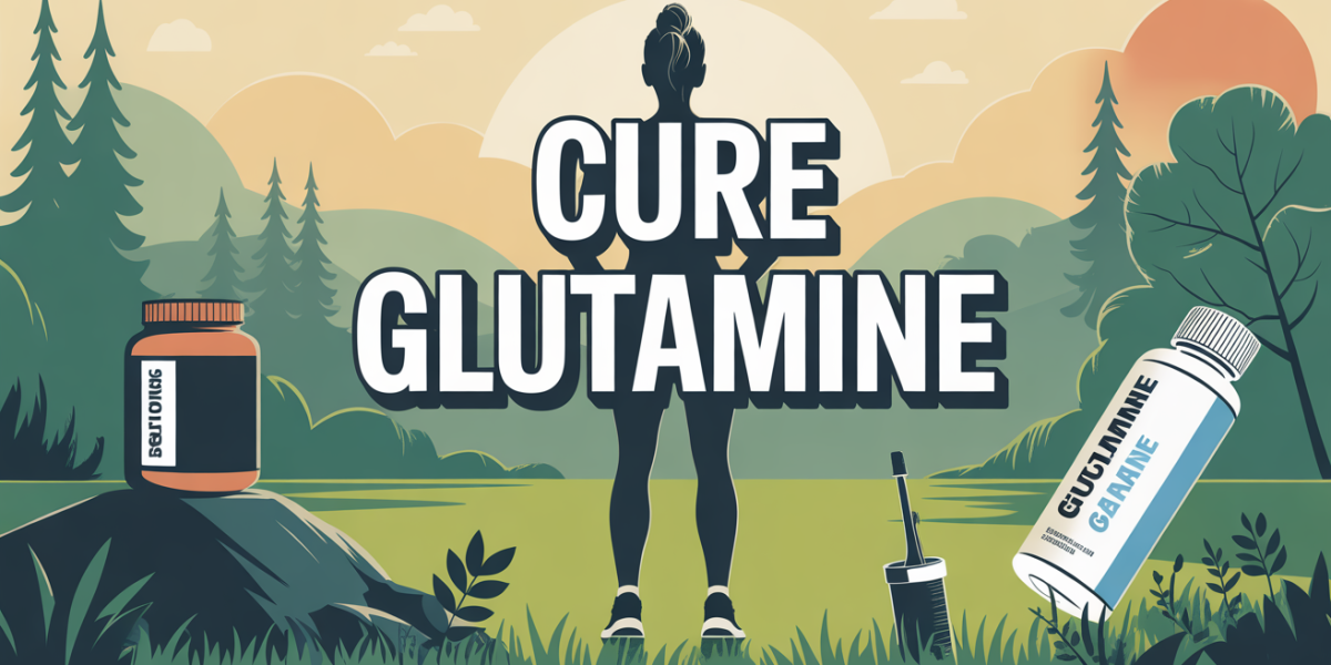 Silhouette sportive cure glutamine supplement nature