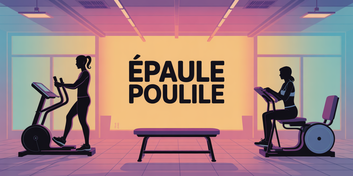 salle de sport, banc poulie universelle, epaule poulie