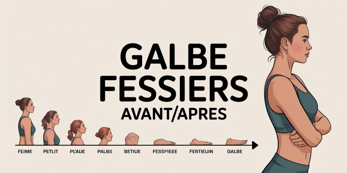 illustration evolution galbe fessiers avant apres