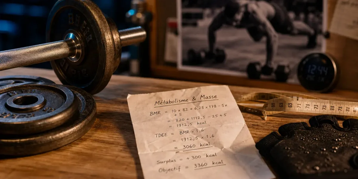 Métabolisme et musculation : baisse de masse musculaire et calories