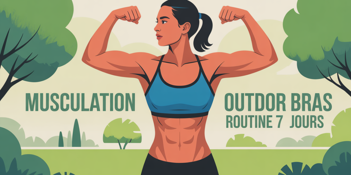 Silhouette effectuant musculation bras en parc, routine 7 jours