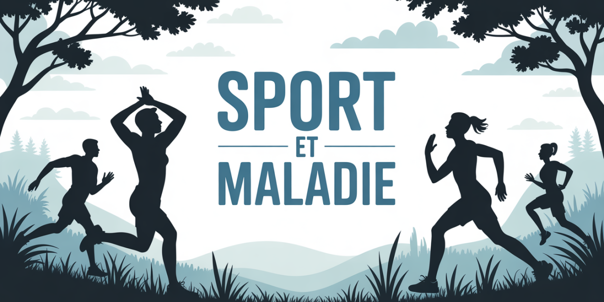 Sportifs immobiles et doux mouvement nature